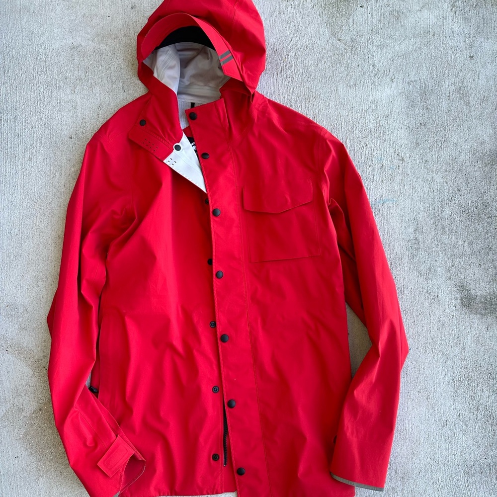 Gently used Canada Goose men’s rain jacket